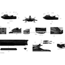 Jet Ski Sea-Doo RXT-X 260 & RS. 2014 2014 - Microfiche and