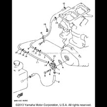 OIL PUMP pour Yamaha 1996 WaveRunner WAVE BLASTER II 760 (WB760U) 1996