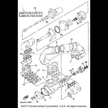REPAIR KIT 1 pour Yamaha 1996 WaveRunner WAVE BLASTER II 760 (WB760U) 1996