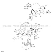 10- Electrical System _09S1401 pour Sea-Doo 2014 SPARK ACE 900 HO (2up And 3up), 2014
