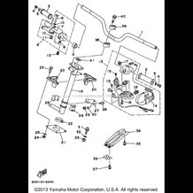 STEERING 1 pour Yamaha 1996 WaveRunner WAVE BLASTER II - WB760U - 1996