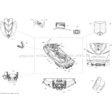 09- Decals _29S1416a pour Sea-Doo 2014 WAKE 155, 2014