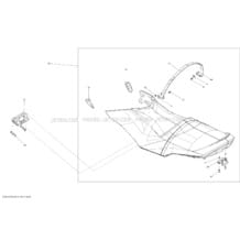 09- Seat _25S1513 pour Sea-Doo 2015 GTI 130, 2015