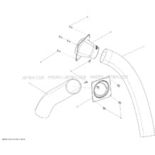 09- Ventilation _36S1513 pour Sea-Doo 2015 GTI 130, 2015