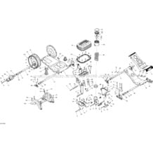 08- Suspension _43S1504 pour Seadoo 2015 GTX S 155, 2015