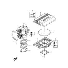 FLAME ARRESTER pour Kawasaki 1988 JS550