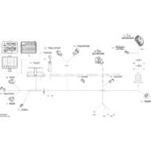 10- Electrical Harness Main_13S1504a pour Seadoo 2015 GTX S 155, 2015