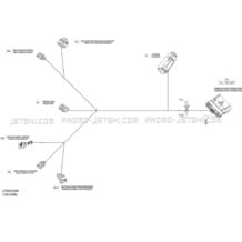 10- Electrical Harness Steering_13S1506b pour Sea-Doo 2015 RXT-X 260 & RS. 2015