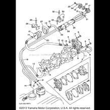 FUEL pour Yamaha 1996 WaveRunner WAVE RAIDER 1100 - RA1100U - 1996