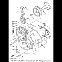 GENERATOR pour Yamaha 1996 WaveRunner WAVE RAIDER 1100 - RA1100U - 1996