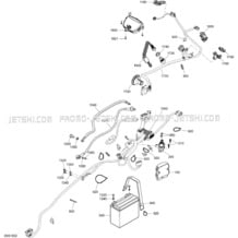 10- Electrical System IBR_09S1502 pour Sea-Doo 2015 SPARK ACE 900 HO (2up And 3up), 2015