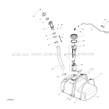 02- Fuel System pour Sea-Doo 2016 Wake, 2016