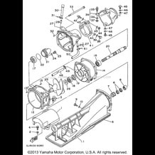 JET UNIT 1 pour Yamaha 1996 WaveRunner WAVE RAIDER 1100 - RA1100U - 1996