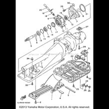 JET UNIT 2 pour Yamaha 1996 WaveRunner WAVE RAIDER 1100 - RA1100U - 1996