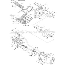 05- Propulsion pour Sea-Doo 1996 GSX, 5620, 1996