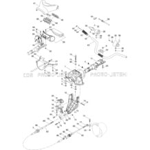 07- Steering System pour Seadoo 1996 GSX, 5620, 1996