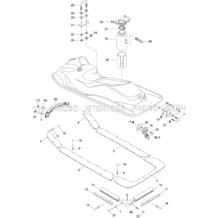 09- Body, Rear View pour Sea-Doo 1996 GSX, 5620, 1996