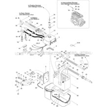 10- Rear Electrical Box pour Sea-Doo 1996 GSX, 5620, 1996