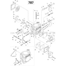 02- Carburetor MAG pour Sea-Doo 1996 GTX, 5640, 1996