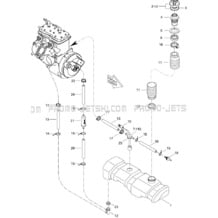 02- Oil Injection System pour Sea-Doo 1996 GTX, 5640, 1996