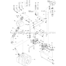 02- Fuel System pour Sea-Doo 1996 HX, 5881, 1996