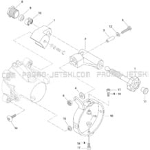 05- Trim, Manual pour Sea-Doo 1996 HX, 5881, 1996