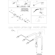 10- Electrical Accessories pour Seadoo 1996 HX, 5881, 1996