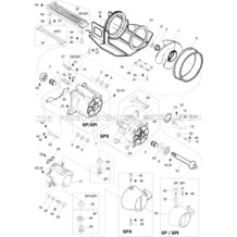 05- Propulsion SP pour Seadoo 1996 SP, 5876, 1996