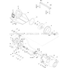 05- Propulsion pour Sea-Doo 1996 XP, 5858, 1996