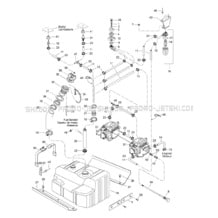 02- Fuel System pour Sea-Doo 1997 GSX, 5624, 1997