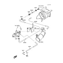 Cooling pour Kawasaki 1988 X2