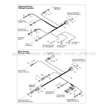 10- Electrical Harness pour Seadoo 1997 GSX, 5624, 1997