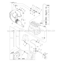 01- Cooling System pour Sea-Doo 1997 GTI, 5641, 1997
