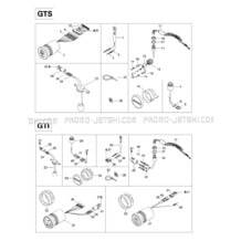 10- Electrical Accessories pour Seadoo 1997 GTI, 5641, 1997
