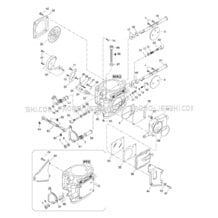 02- Carburetor (787) pour Seadoo 1997 GTX, 5642, 1997