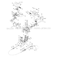 07- Steering System pour Seadoo 1997 GTX, 5642, 1997