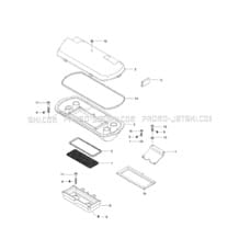 02- Air Intake System pour Seadoo 1997 HX, 5882, 1997