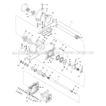 05- Drive System pour Sea-Doo 1997 HX, 5882, 1997