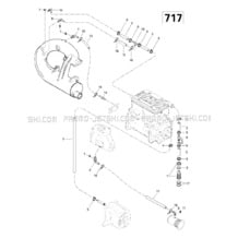 01- Cooling System (717) pour Seadoo 1997 SP, 5879, 1997