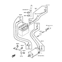 Electrical Equipment pour Kawasaki 1988 X2