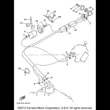 FUEL pour Yamaha 1996 WaveRunner WAVE RAIDER 700 - RA700BU - 1996