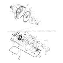 03- Magneto, Oil Pump pour Sea-Doo 1997 XP, 5662, 1997