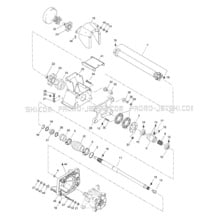 05- Drive System pour Sea-Doo 1997 XP, 5662, 1997
