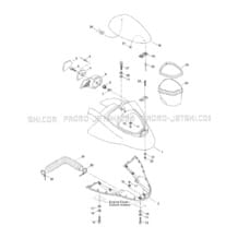 09- Storage Cover pour Seadoo 1997 XP, 5662, 1997