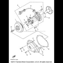 GENERATOR pour Yamaha 1996 WaveRunner WAVE RAIDER 700 - RA700BU - 1996