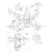 02- Carburetor pour Seadoo 1998 GSX Limited 5625, 1998