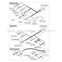 10- Electrical Harness pour Seadoo 1998 GSX Limited 5625, 1998
