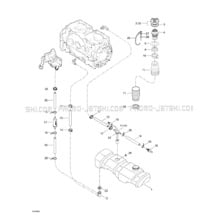 02- Oil Injection System pour Sea-Doo 1998 GTI, 5836 5841, 1998