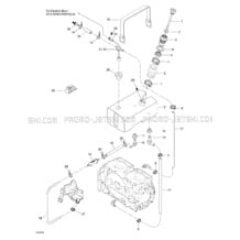 02- Oil Injection System pour Sea-Doo 1998 GTS, 5819, 1998