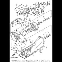 JET UNIT 1 pour Yamaha 1996 WaveRunner WAVE RAIDER 700 - RA700BU - 1996